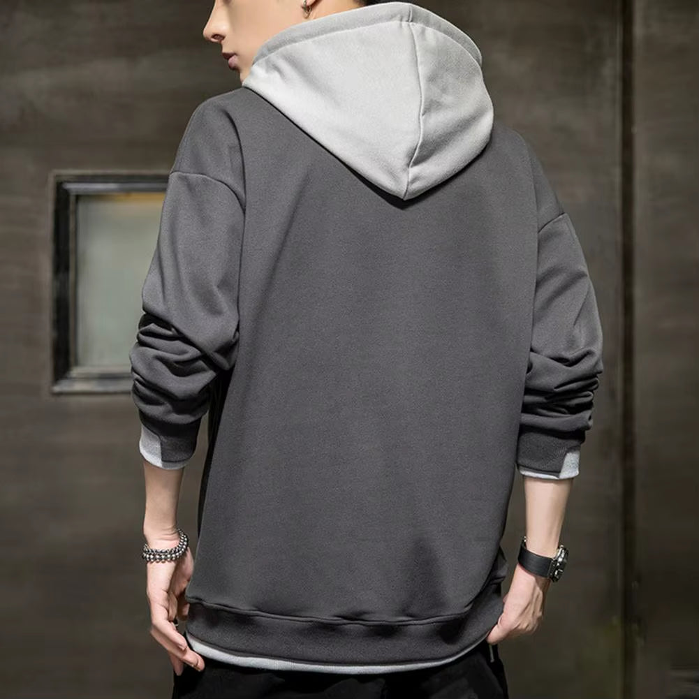 Spring Hoodie Hooded Hat Thermal Thick Pullover Men Autumn Hoodie Winter Hoodie Male Clothes