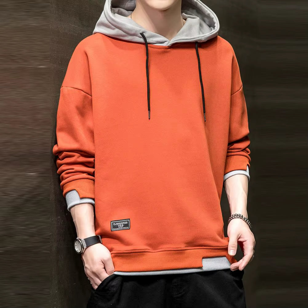 Spring Hoodie Hooded Hat Thermal Thick Pullover Men Autumn Hoodie Winter Hoodie Male Clothes
