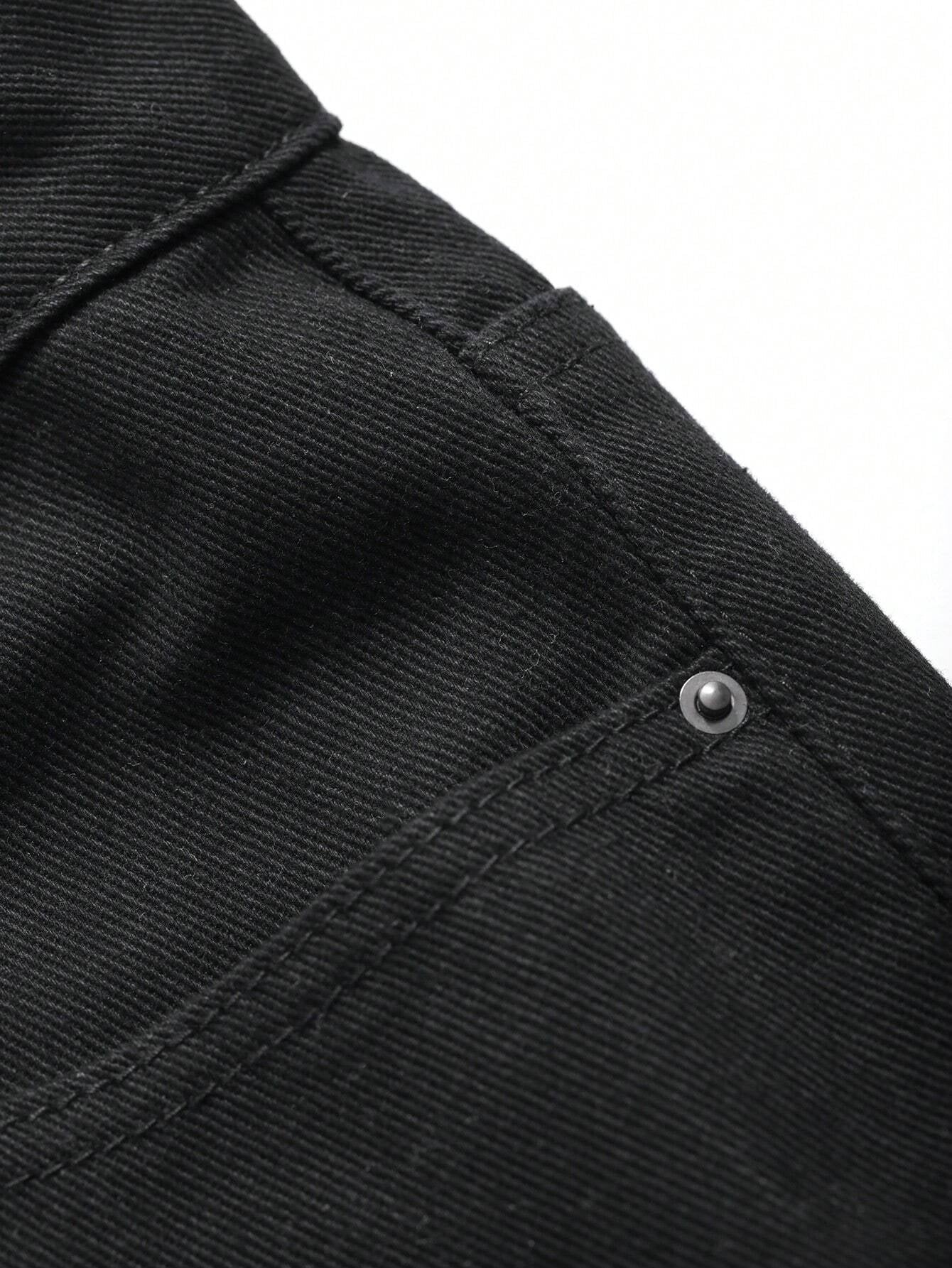 DAZY Men'S Solid Color Casual Baggy Pants, Fall