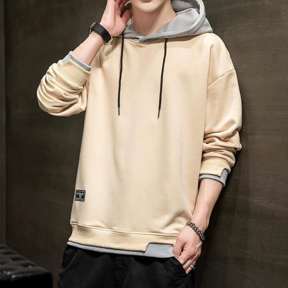 Spring Hoodie Hooded Hat Thermal Thick Pullover Men Autumn Hoodie Winter Hoodie Male Clothes