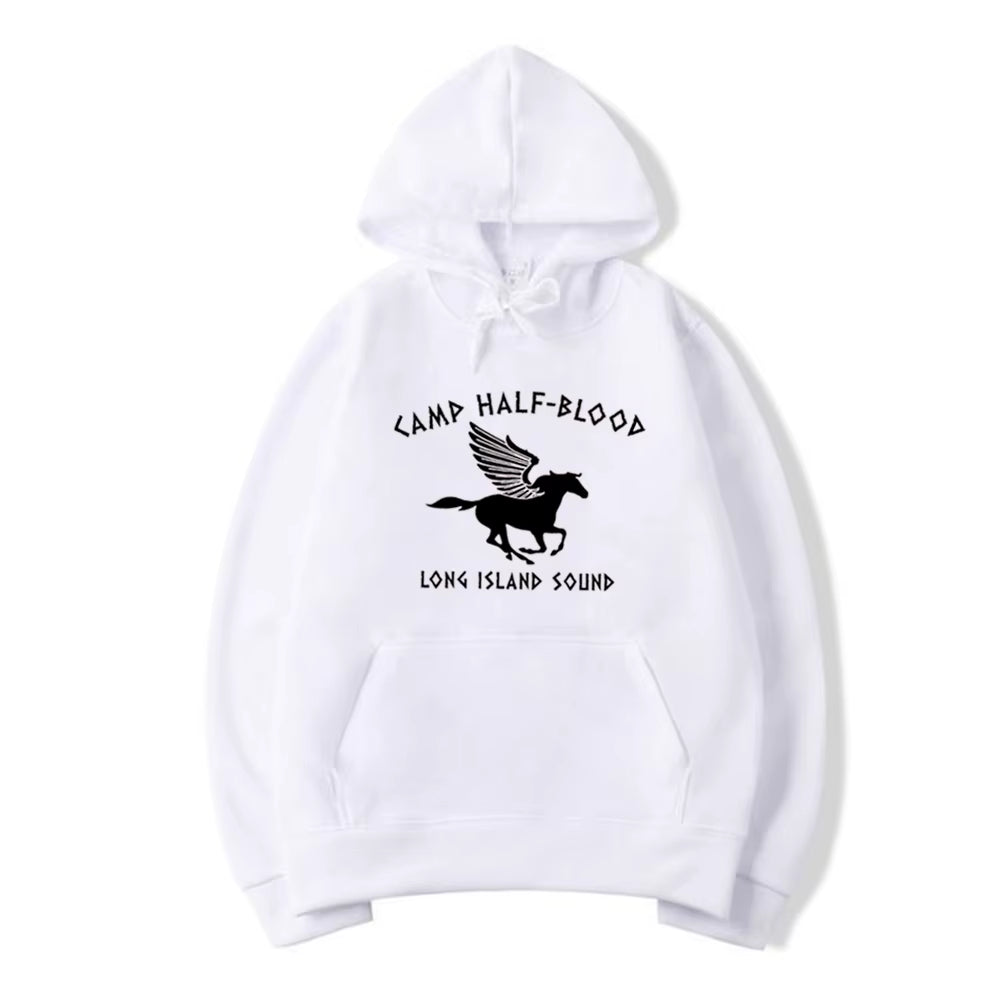 Camp Half Blood Hoodies Percy Jackson Hoodies Camp Graphic Shirt Camp Lover Shirt Men Women Unisex Autumn Winter Casual Hoodies
