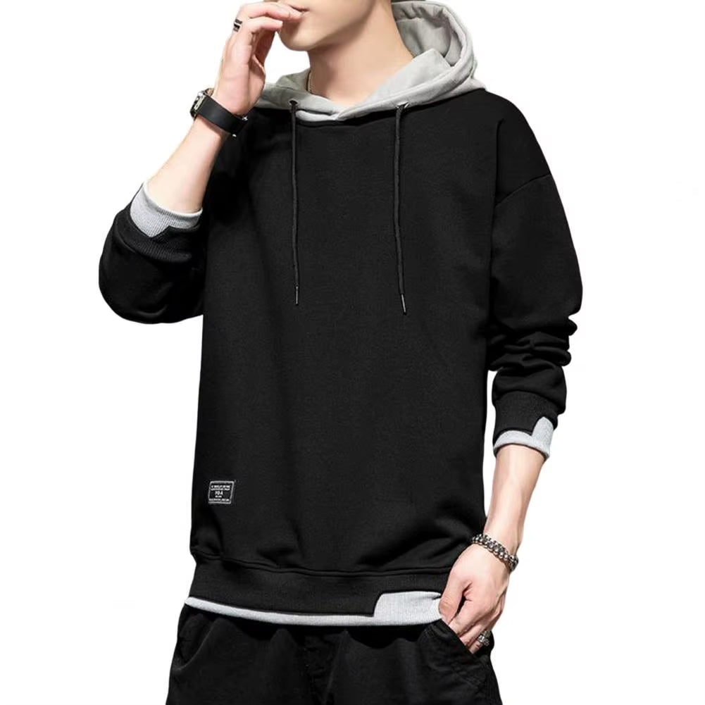 Spring Hoodie Hooded Hat Thermal Thick Pullover Men Autumn Hoodie Winter Hoodie Male Clothes