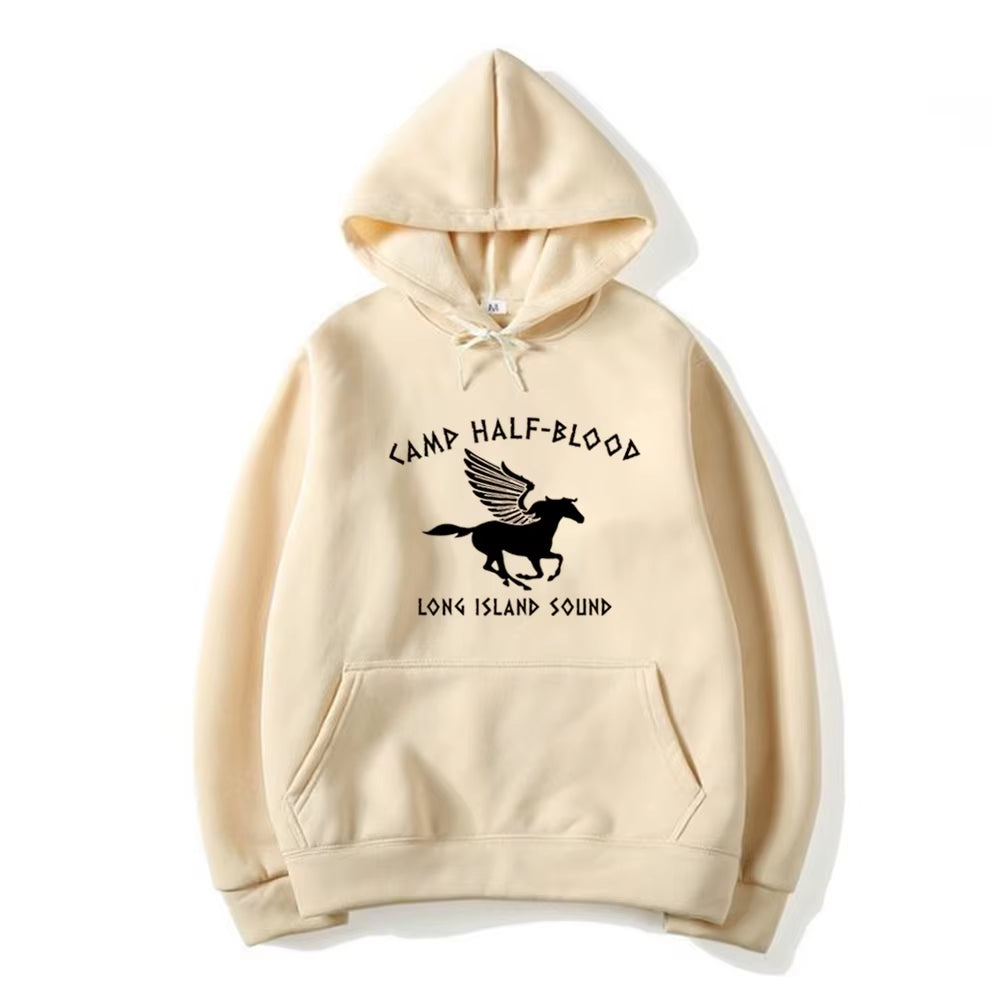 Camp Half Blood Hoodies Percy Jackson Hoodies Camp Graphic Shirt Camp Lover Shirt Men Women Unisex Autumn Winter Casual Hoodies