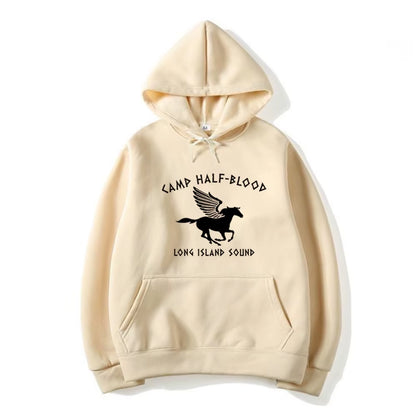 Camp Half Blood Hoodies Percy Jackson Hoodies Camp Graphic Shirt Camp Lover Shirt Men Women Unisex Autumn Winter Casual Hoodies