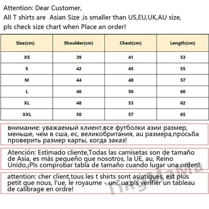 Tee Women Anime T Shirt Girl Japanese Streetwear Clothes